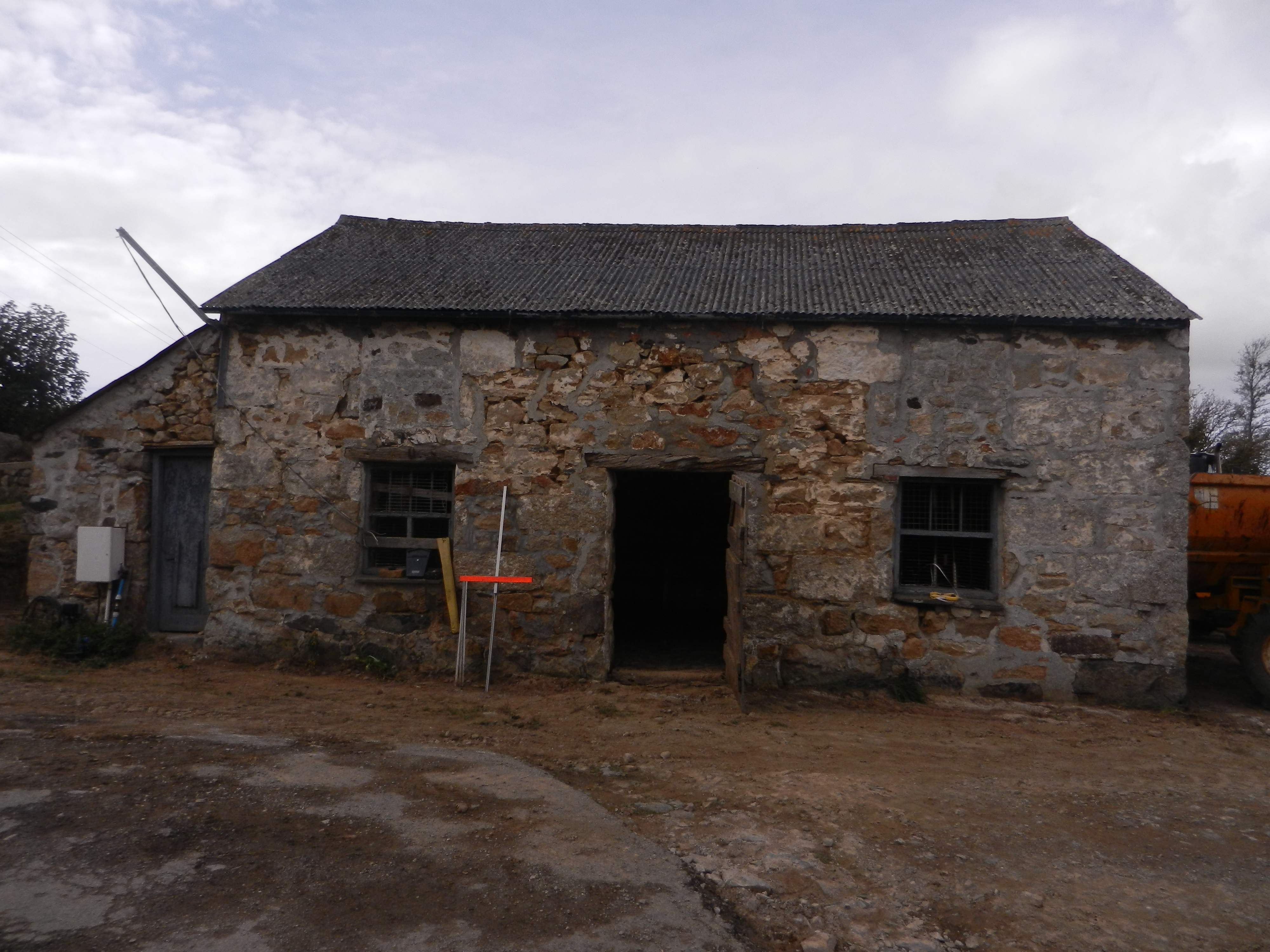 Barn prior to being converted into a 3 bedroom house.