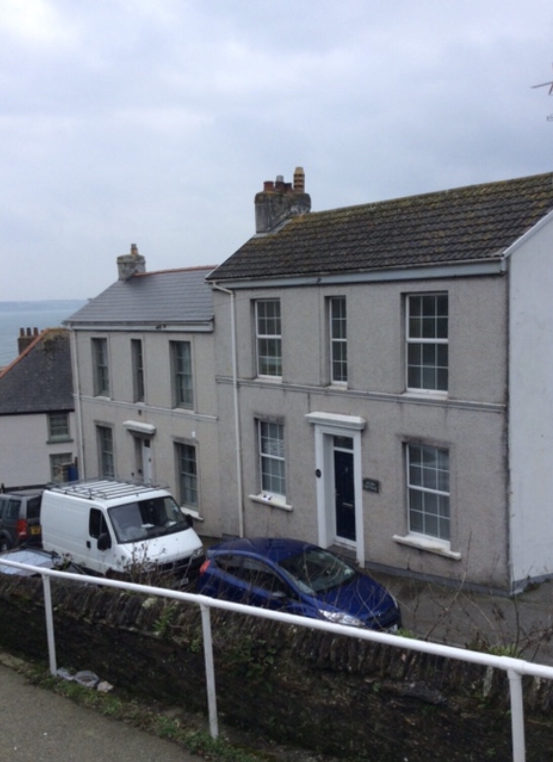 Two pebble dash properties hiding there inner beauty just waiting to be renovated and restored. 