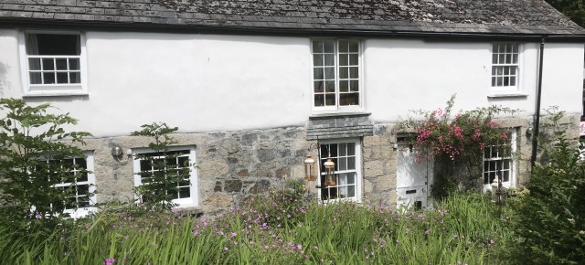 Vine Cottage. Cob Repair