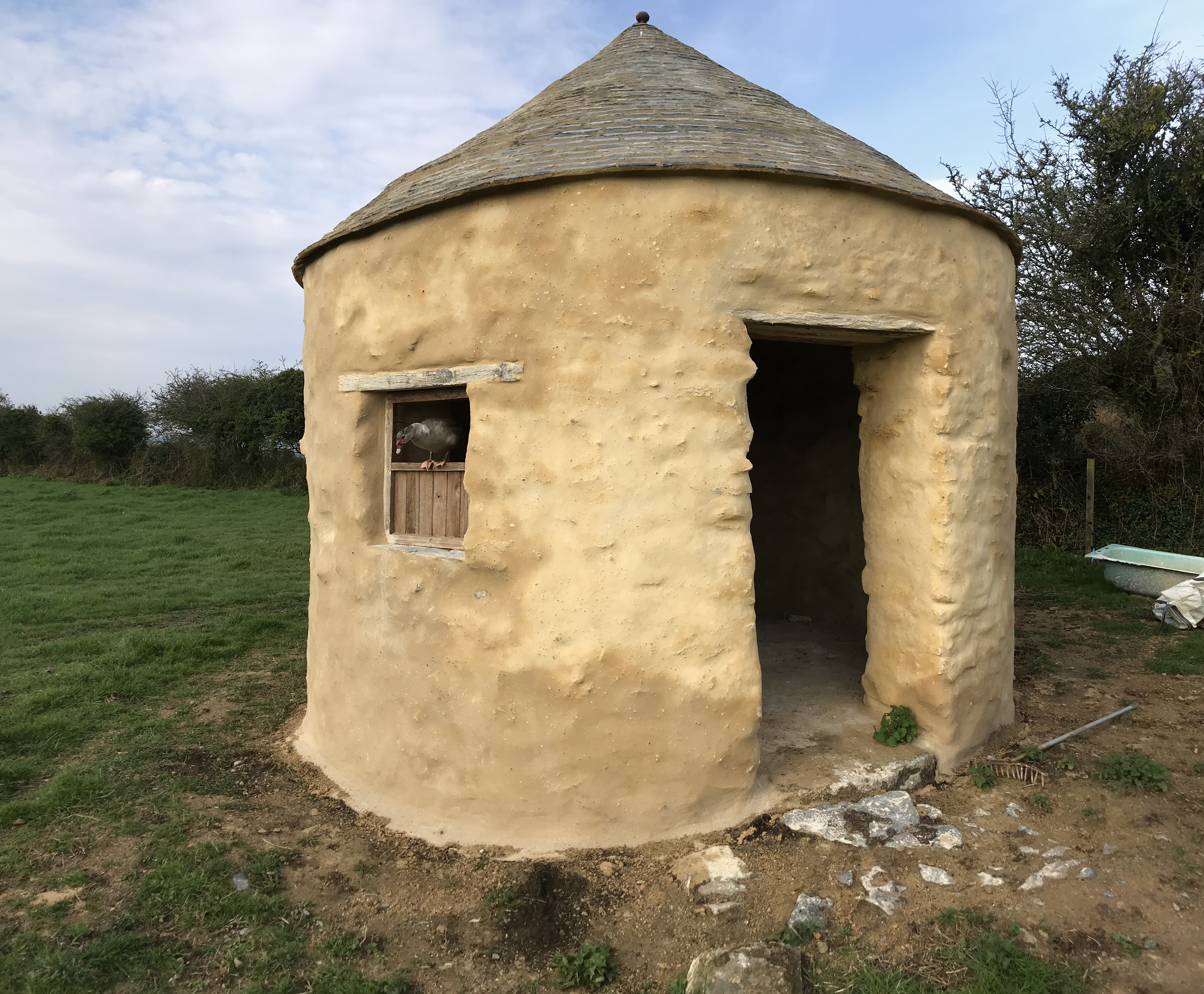 Repair to powder house.