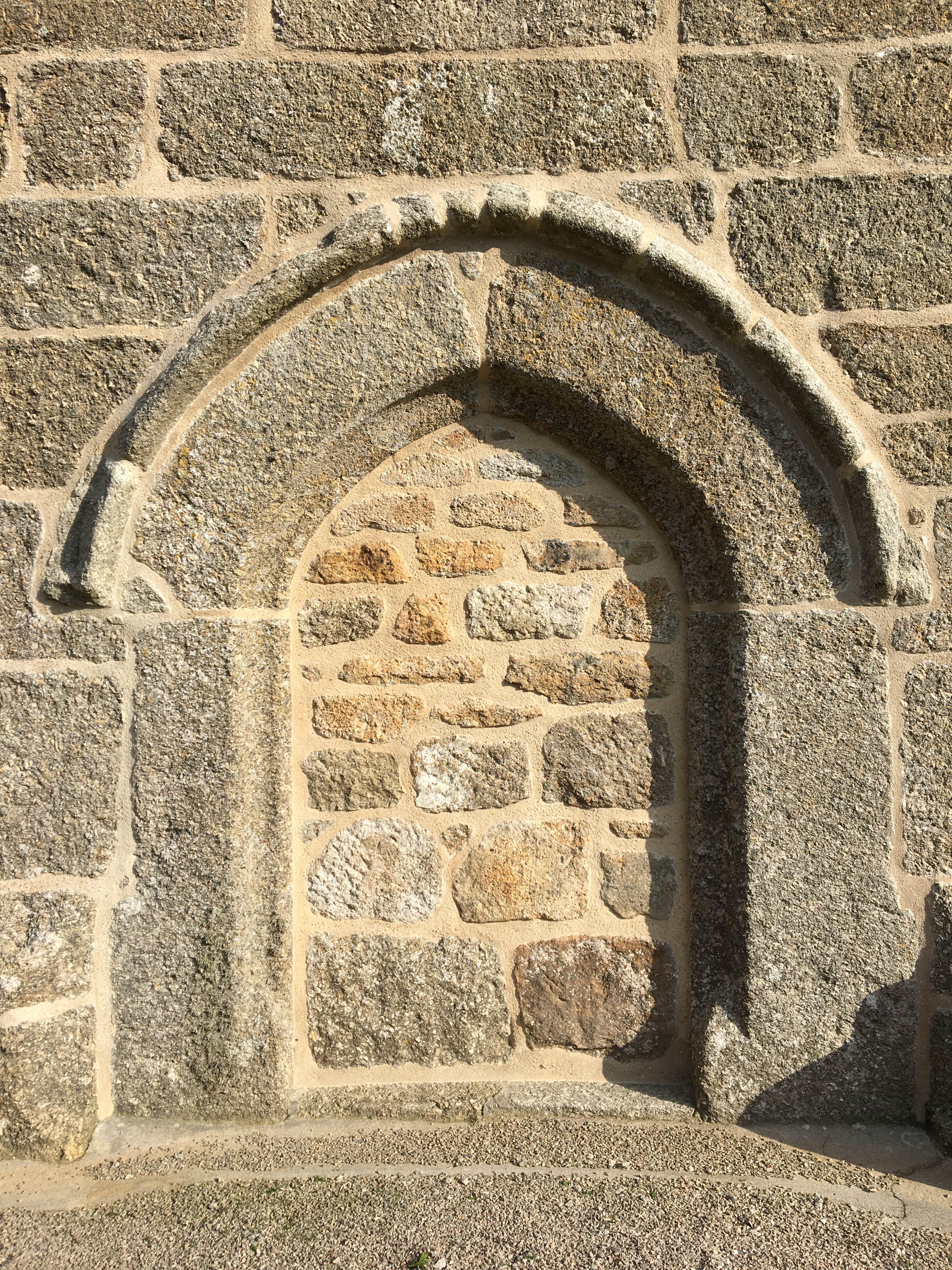 Lime pointed church pointed by Cornish lime masons